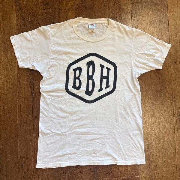 90s fruit of the room 古着 Tシャツ ホワイト ビンテージ 白 USA企業系BBHプリントy2k半袖メンズM