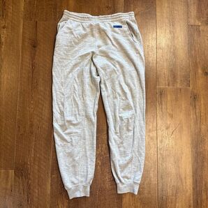 champion y2k スウェット パンツ ジョガーパンツ スエット グレー ワンポイントメンズ Mサイズ