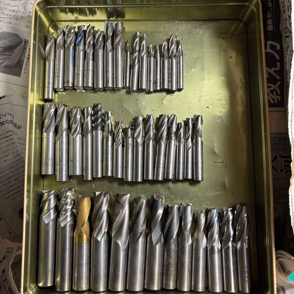 エンドミル 各種 約4キロ 穴あけ 工具 ドリル 切断 切削