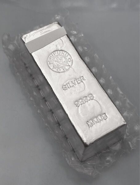 石福金属興業 シルバーインゴット 1000g 来週値上げ予定
