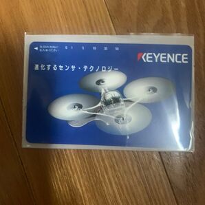 KEYENCE テレホンカード 未使用