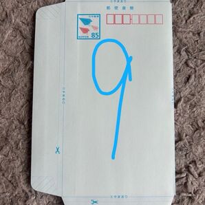 ミニレター郵便書簡9枚