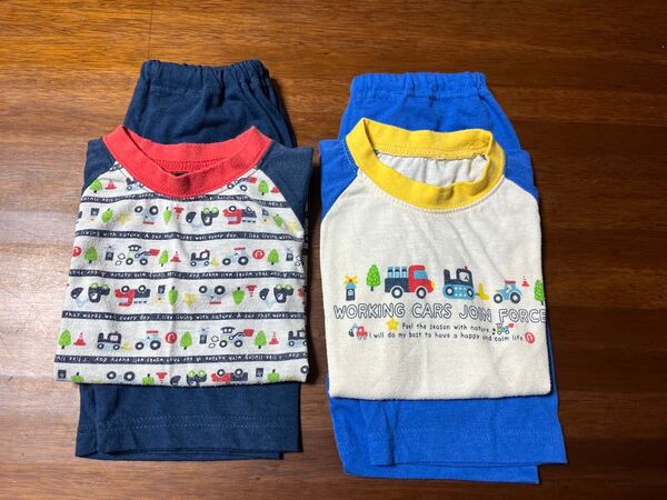 西松屋 夏用パジャマ 95cm 2枚セット 上下セット 部屋着