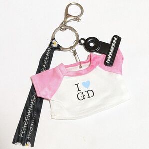 ★ I LOVE GD Tシャツ キーホルダー ★ G-DRAGON ジヨン アイラブGD キーリング バッグチャーム