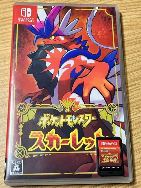 Nintendo Switchソフト ポケットモンスター スカーレット