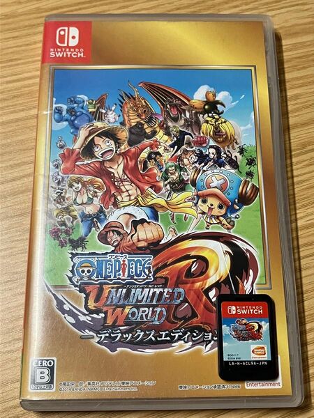 Nintendo Switchソフト ワンピースアンリミテッドワールドR デラックスエディション
