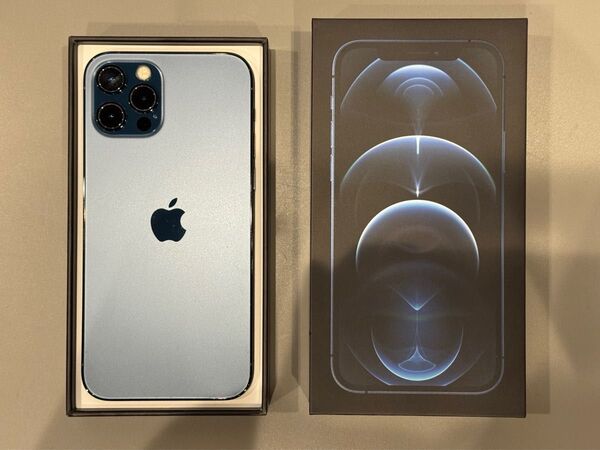 Apple iPhone 12 Pro SIMフリー 128GB パシフィックブルー 中古美品