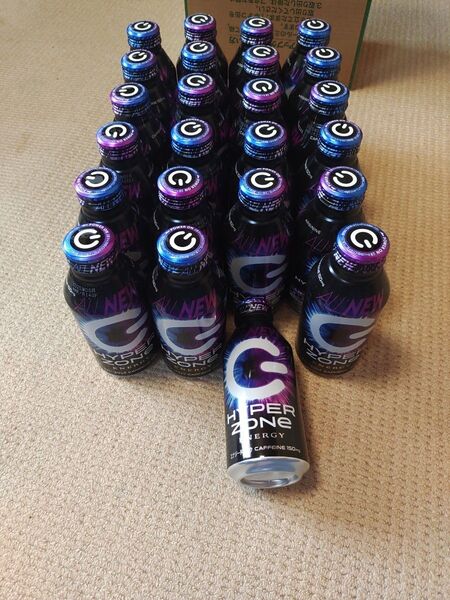 HYPER ZONe ENERGY 400ml 缶 × 24本 ハイパーゾーン エナジードリンク キャンペーンシール無し 4