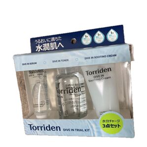 【未使用】Torriden DIVE IN TRIAL KIT 水分チャージ 3点セット トリデン