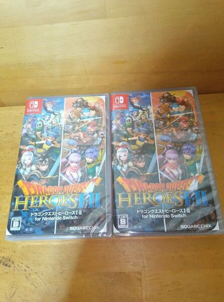 ドラゴンクエストヒーローズ Ⅰ・Ⅱ 2本セット【未開封品】