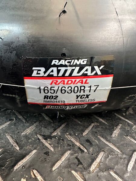新品未使用 ブリヂストン BATTLAX 165/630R17 YCX【最終値下げ】