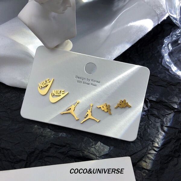 ピアス 三点セット ゴ—ルド