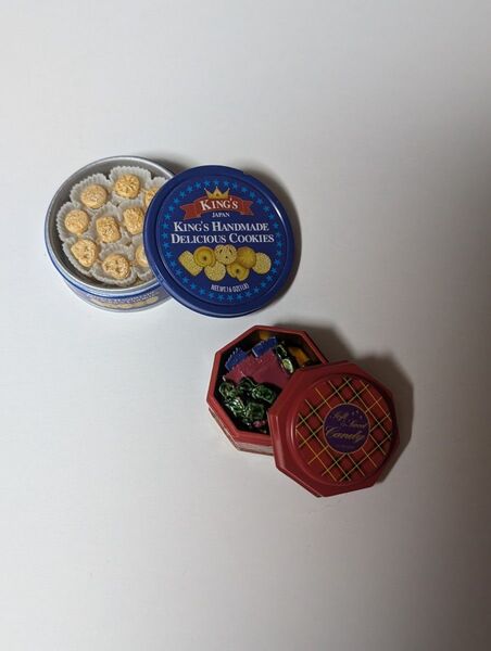 リーメント 3時のおやつ クッキー&キャンディ缶