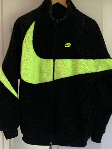 NIKE ボア ジャケット BIG SWOOSH リバーシブル