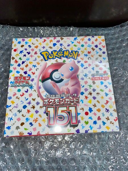 ポケモンカードゲーム 強化拡張パック ポケモンカード151 シュリンク付き 1BOX 新品未開封!