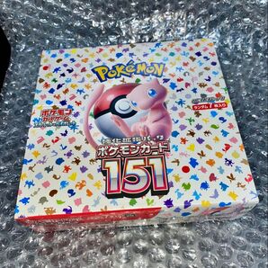 ポケモンカードゲーム 強化拡張パック ポケモンカード151 シュリンク付き 1BOX 新品未開封!