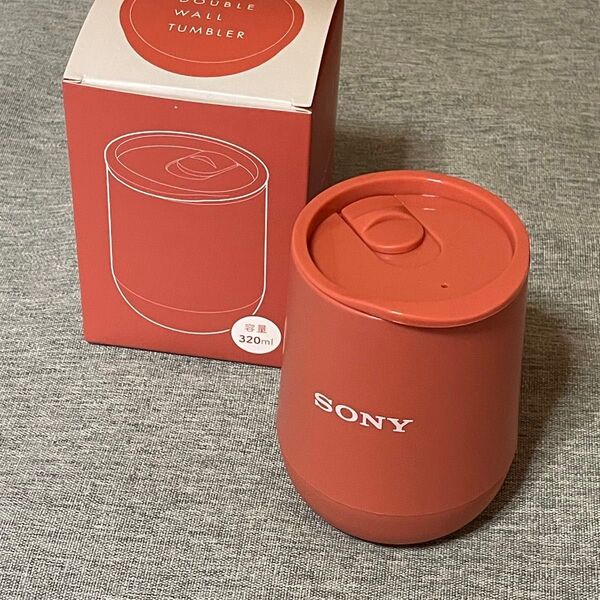 値下げ交渉可能【非売品】SONY ダブルウォールタンブラー 赤