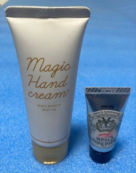 マジックハンドクリームと足指サラサラクリーム
