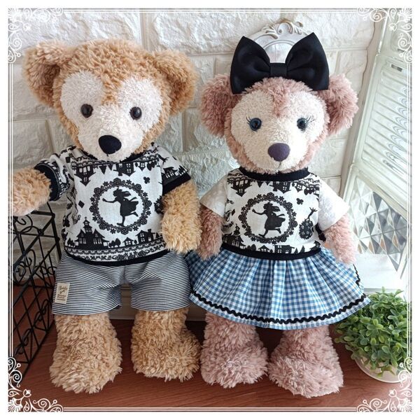 ダッフィー&シェリーメイ Sサイズ ペアコスチューム アリス