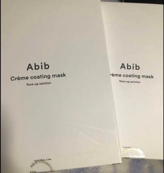 Abib公式商品 クリームコーティングマスク トーンアップ パック