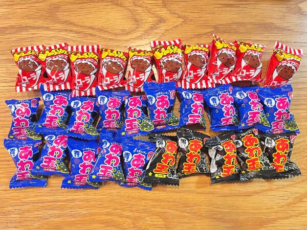 【あわ玉&ふーせんどんぐりガム30個】コーラ サイダー 駄菓子 まとめ売り アミューズメント景品