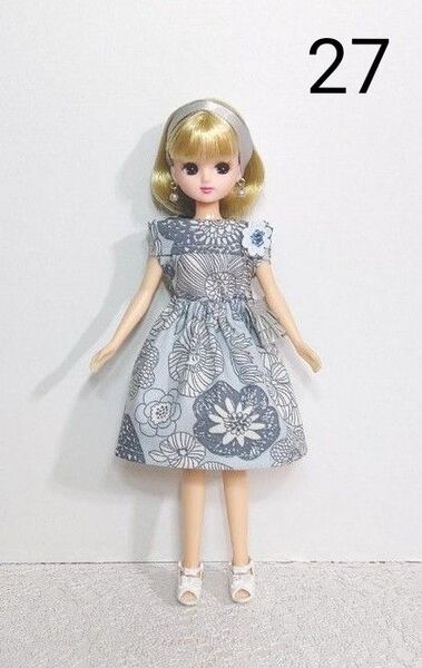 リカちゃん ハンドメイド ドール服 5点セット 現品限り
