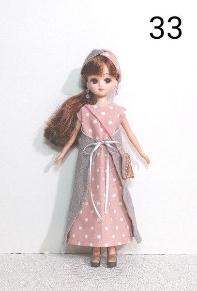 リカちゃん ハンドメイド ドール服 4点セット 現品限り