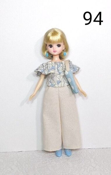 リカちゃん ハンドメイド ドール服 4点セット 現品限り