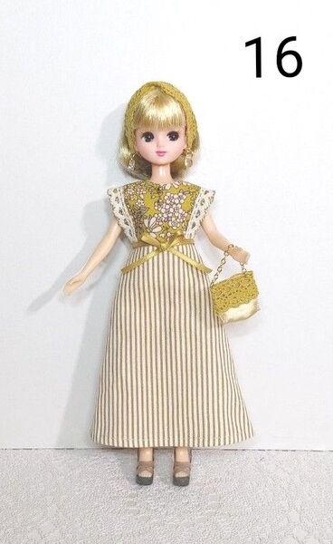 リカちゃん ハンドメイド ドール服 4点セット 現品限り