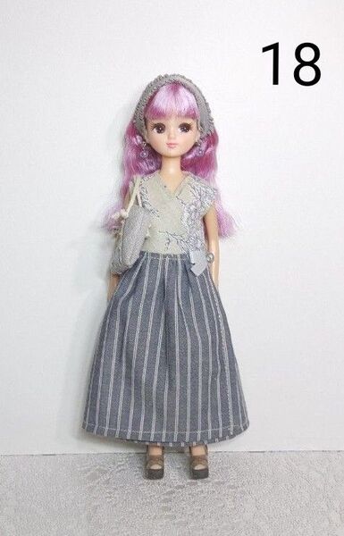 リカちゃん ハンドメイド ドール服 4点セット 現品限り