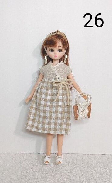 リカちゃん ハンドメイド ドール服 4点セット 現品限り