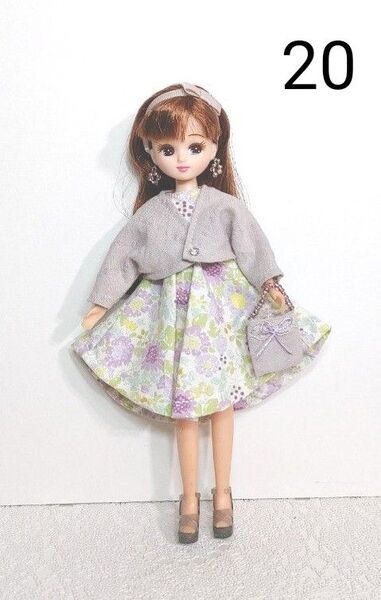 リカちゃん ハンドメイド ドール服 5点セット 現品限り