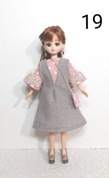 リカちゃん ハンドメイド ドール服 4点セット 現品限り