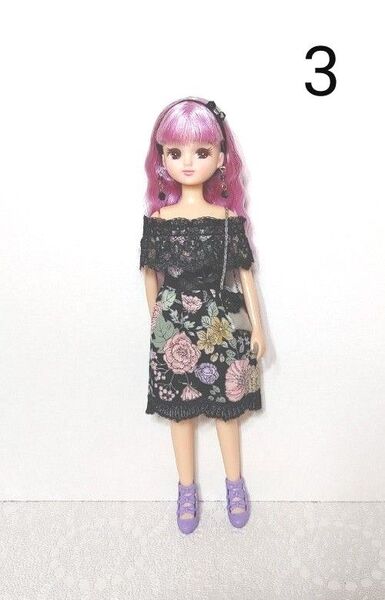 リカちゃん ハンドメイド ドール服 5点セット 現品限り