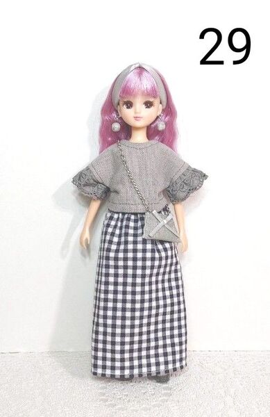 リカちゃん ハンドメイド ドール服 5点セット 現品限り