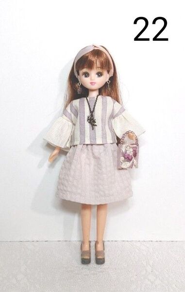 リカちゃん ハンドメイド ドール服 6点セット 現品限り