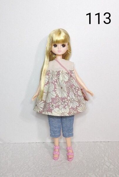 リカちゃん ハンドメイド ドール服 4点セット 現品限り