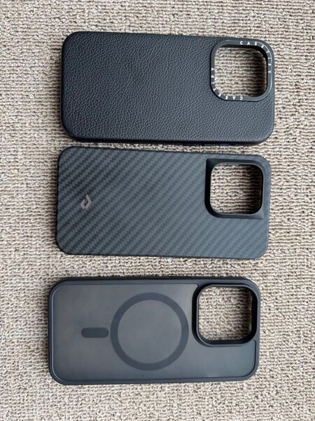 iPhone14pro ケース 3点「casetify」「PITAKA」全てMagSafe対応