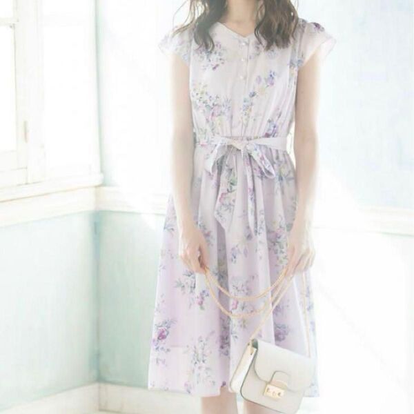tocco closetトッコクローゼット スイートブーケフラワーワンピース