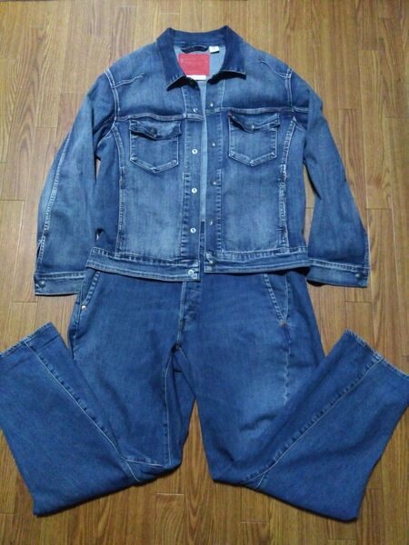 Levi's Engineered LEJ セットアップ デニム バギーパンツ