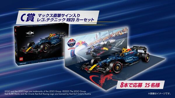 【直筆サイン入り当選品】マックス・フェルスタッペン F1 Max レゴ テクニック RB20 LEGO レッドブル レーシング
