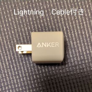 Anker 急速充電器 Lightning Cable付き