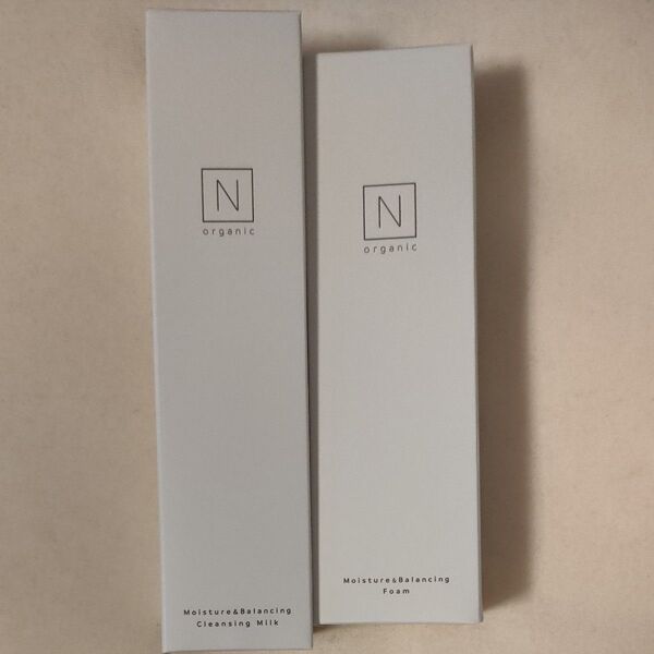 モイスチュア&バランシング クレンジングミルク 180g&フォーム100g Norganic