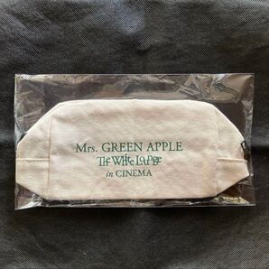 Mrs. GREEN APPLE ポーチ ホワイトラウンジ セブンイレブン 特典