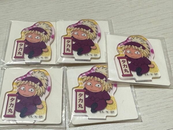 忍たま乱太郎 アクリミニ アクリルスタンド 斉藤タカ丸 5点セット