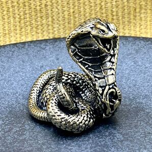 KM017 蛇 へび スネーク 像 置物 置き物 縁起物 風水 インテリア 新品