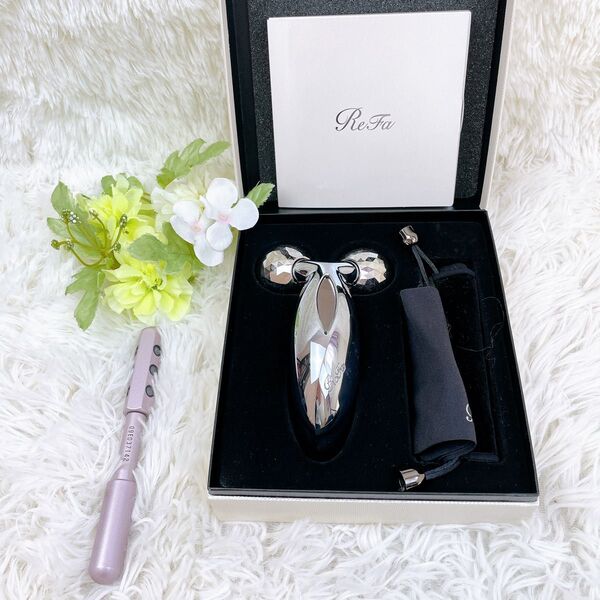 美品 Refa リファ カラットレイ 美顔ローラー CARAT RAY 2本