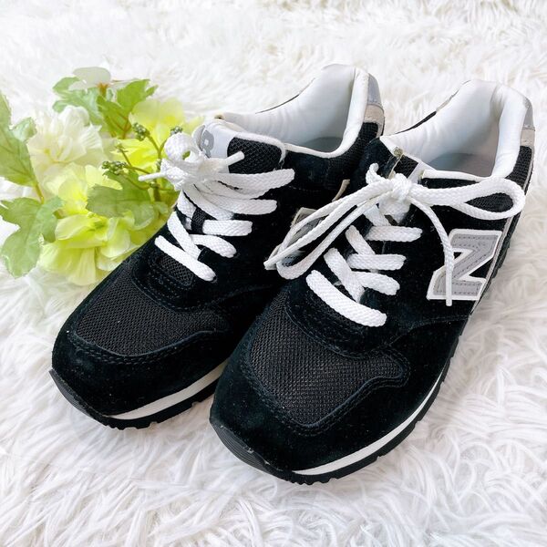 極美品 ニューバランス NewBalance 黒 スニーカー 20cm