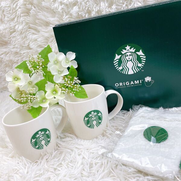 未使用 Starbucks スターバックス オリガミwithマグカップ
