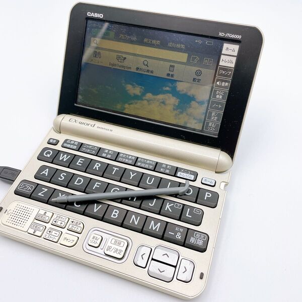 電子辞書 CASIO EX-word DATAPLUS10 XD-JTG6000